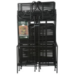ETAGERE DROITE PLIANTE de Esschert design - deco maison et jardin dans selette - porte-plantes - roule pot