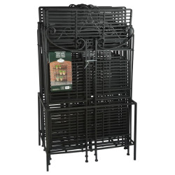 ETAGERE DROITE PLIANTE de Esschert design - deco maison et jardin dans selette - porte-plantes - roule pot