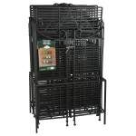 ETAGERE DROITE PLIANTE de Esschert design - deco maison et jardin dans selette - porte-plantes - roule pot