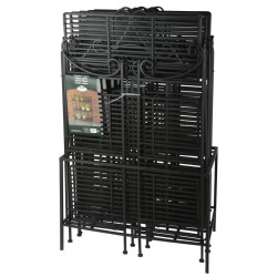 ETAGERE DROITE PLIANTE de Esschert design - deco maison et jardin dans selette - porte-plantes - roule pot