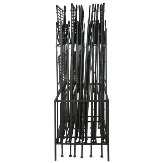 ETAGERE DROITE PLIANTE de Esschert design - deco maison et jardin dans selette - porte-plantes - roule pot