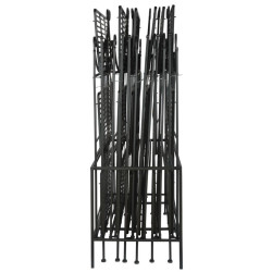 ETAGERE DROITE PLIANTE de Esschert design - deco maison et jardin dans selette - porte-plantes - roule pot