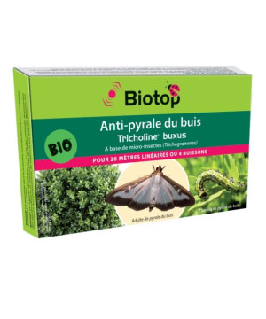 Anti-Pyrale Du Buis 4 Diffuseurs Biotop de Biotop - Traitement bio, insectes pour plantes dans Phéromone et nématode