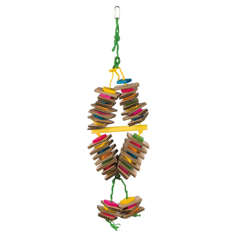 Jouet Naturel Avec Carton 18 35Cm de Trixie - Produit pour animaux dans Jouets pour Oiseaux