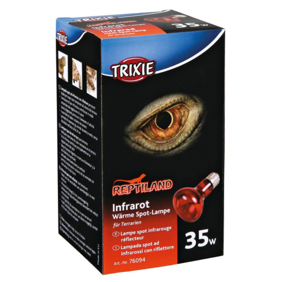LAMPE SPOT INFRAROUGE 35 W de Trixie - Produit pour animaux dans Lumière pour reptiles