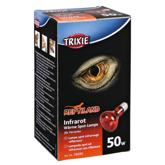 LAMPE SPOT INFRAROUGE 50 W de Trixie - Produit pour animaux dans Lumière pour reptiles