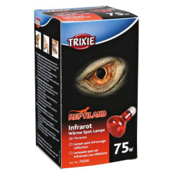 LAMPE SPOT INFRAROUGE 75 W de Trixie - Produit pour animaux dans Lumière pour reptiles