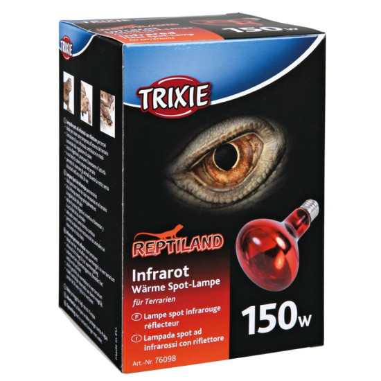 LAMPE SPOT INFRAROUGE 150 W de Trixie - Produit pour animaux dans Lumière pour reptiles