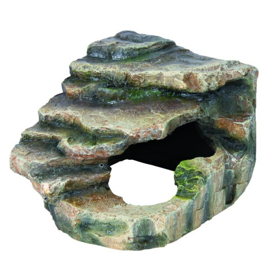 ROCHER ANGLE CAVERNE 16X12X15CM de Trixie - Produit pour animaux dans Decoration terrarium