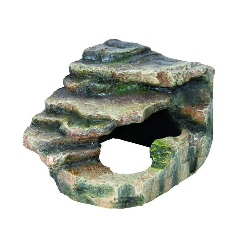 ROCHER ANGLE CAVERNE 16X12X15CM de Trixie - Produit pour animaux dans Decoration terrarium