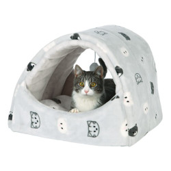 ABRI MIMI 42X35X35CM GRIS de Trixie - Produit pour animaux dans Paniers et sacs pour chats