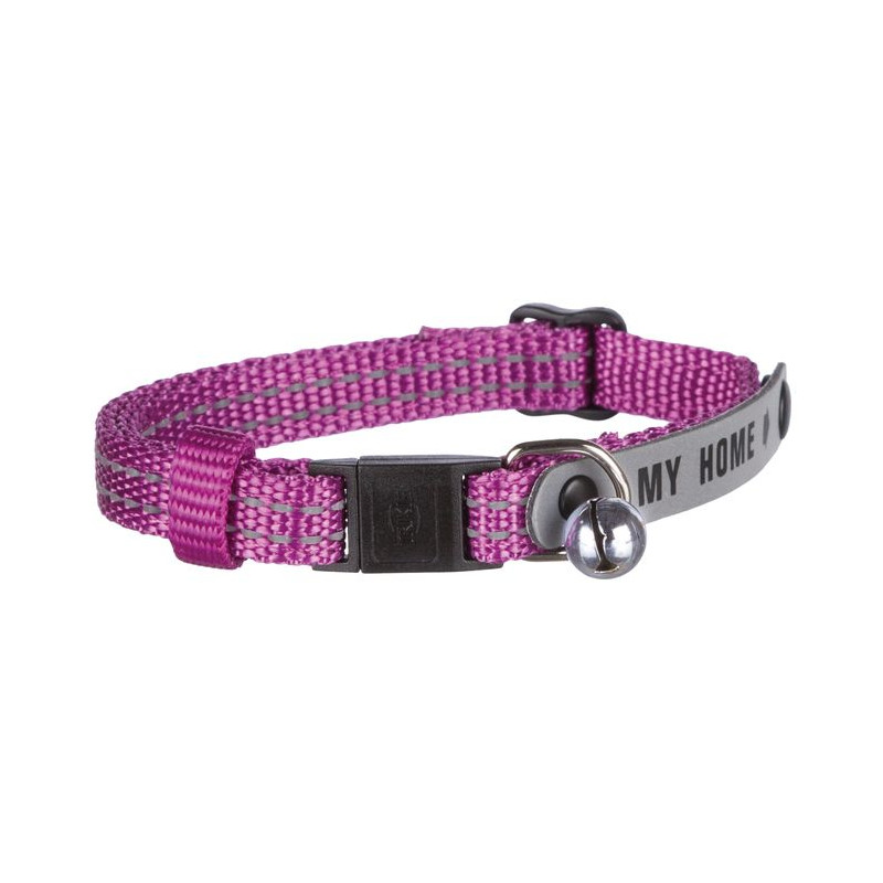 COLLIER CHAT PORTE ADRESSE REFLECH. de Trixie - Produit pour animaux dans Laisses collier harnais pour chats