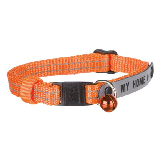 COLLIER CHAT PORTE ADRESSE REFLECH. de Trixie - Produit pour animaux dans Laisses collier harnais pour chats