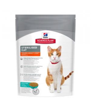 Chat young sterilise thon 300g