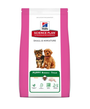 chien Puppy Small & Mini Poulet 1.5kg de Hill's - croquette pour chien et chat dans Hill's pour chiens