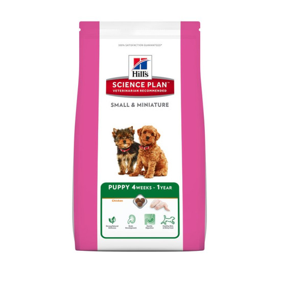 chien Puppy Small & Mini Poulet 1.5kg de Hill's - croquette pour chien et chat dans Hill's pour chiens