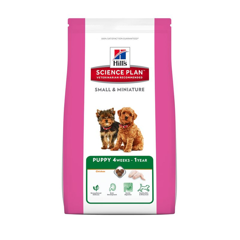 chien Puppy Small & Mini Poulet 1.5kg de Hill's - croquette pour chien et chat dans Hill's pour chiens