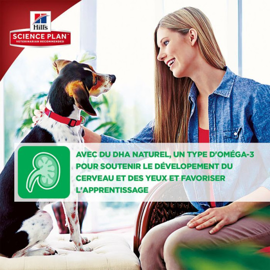 chien Puppy Small & Mini Poulet 1.5kg de Hill's - croquette pour chien et chat dans Hill's pour chiens