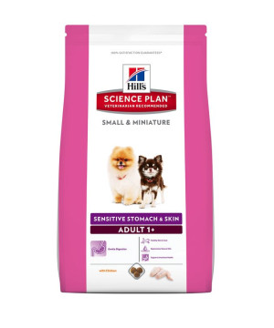 chien Adult Stomach & Skin Small Poulet 1.5k - H de Hill's - croquette pour chien et chat dans Hill's pour chiens