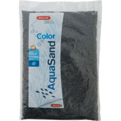AQUASAND COLOR NOIR EBENE 12KG de Zolux - Produit pour animaux dans Sable pour aquariums