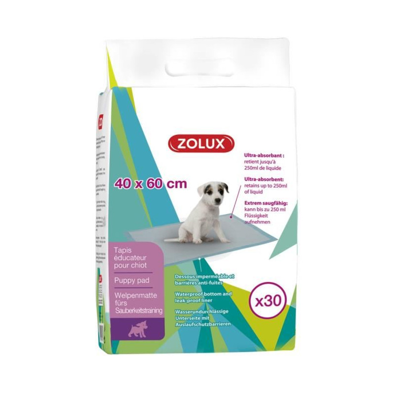 TAPIS EDUC CHIOT 40X60CM X30 de Zolux - Produit pour animaux dans Accessoires pour chiens