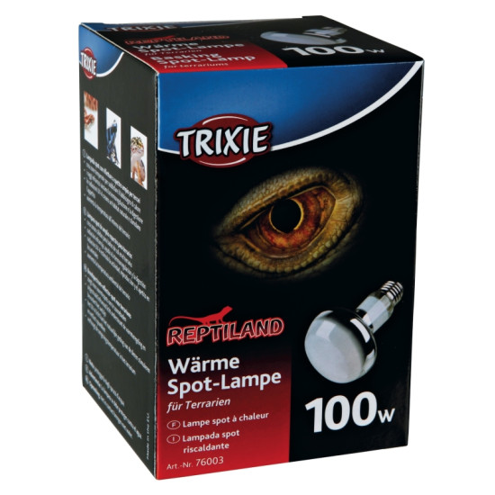 LAMPE SPOT A CHALEUR 80X108 MM 100W de Trixie - Produit pour animaux dans Lumière pour reptiles