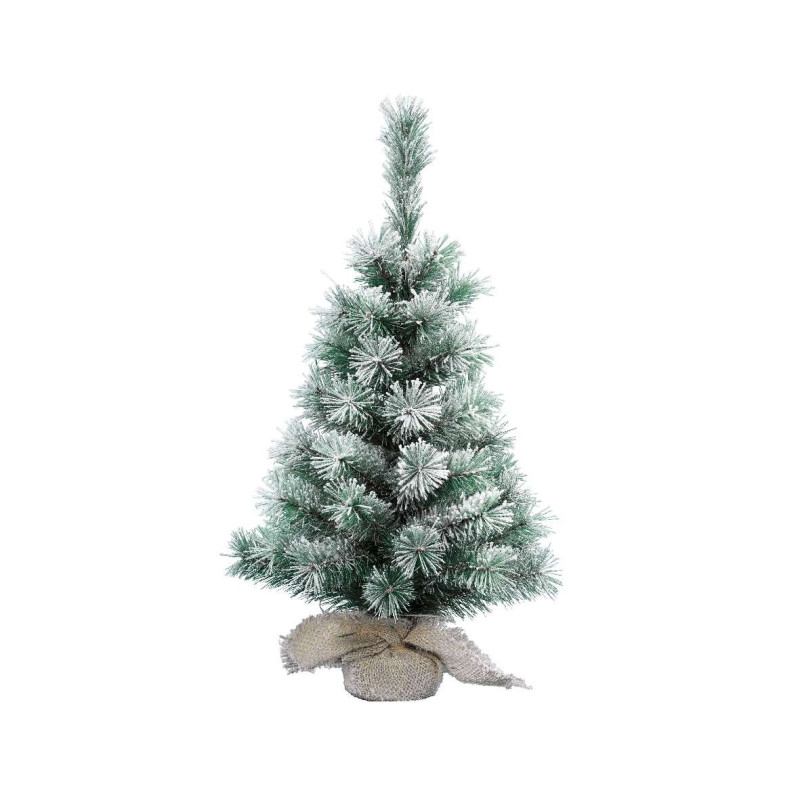 /MINI SAPIN VANCOUVER ENNEIGE VT/BLC de Kaemingk - deco de la maison dans 🌲Sapin de Noël artificiel