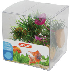 DECOR PLANT BOIT MIX X4 MOD1 de Zolux - Produit pour animaux dans Sujets pour aquarium