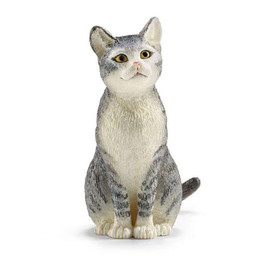 Chat assis de Schleich - Figurine d'animaux dans Figurine animaux