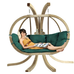Globo Royal Chair Verde Amazonas de Amazonas - les Hamacs dans 💺 Fauteuil pour l'exterieur