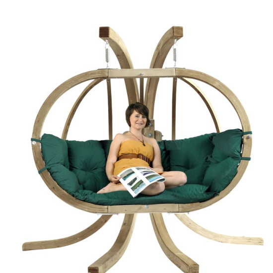 Globo Royal Chair Verde Amazonas de Amazonas - les Hamacs dans 💺 Fauteuil pour l'exterieur