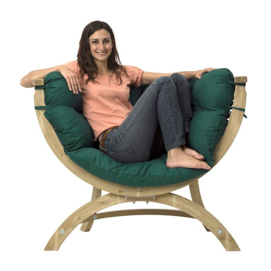 Siena Uno Verde Amazonas de Amazonas - les Hamacs dans 💺 Fauteuil pour l'exterieur