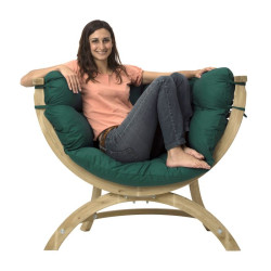 Siena Uno Verde Amazonas de Amazonas - les Hamacs dans 💺 Fauteuil pour l'exterieur