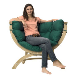 Siena Uno Verde Amazonas de Amazonas - les Hamacs dans 💺 Fauteuil pour l'exterieur