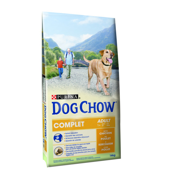 DOG CHOW COMPLET POULET 14KG de Dog Chow - croquette pour chiens dans Dog Chow