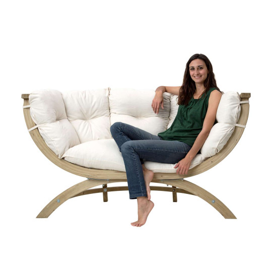 Canape Siena Due Natura Amazonas de Amazonas - les Hamacs dans 💺 Fauteuil pour l'exterieur