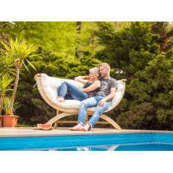 Canape Siena Due Natura Amazonas de Amazonas - les Hamacs dans 💺 Fauteuil pour l'exterieur
