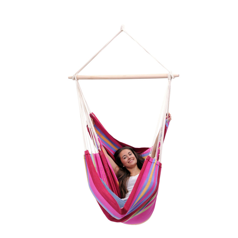 Chaise Hamac Brasil Grenadine Amazonas de Amazonas - les Hamacs dans Chaise hamac suspendue
