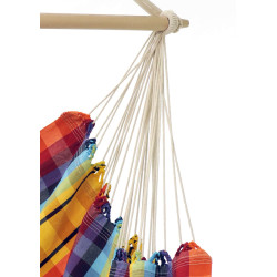 Chaise Hamac Brasil Rainbow Amazonas de Amazonas - les Hamacs dans Chaise hamac suspendue
