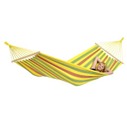 Hamac Aruba Vanilla (Jaune) Amazonas de Amazonas - les Hamacs dans Toile de hamac