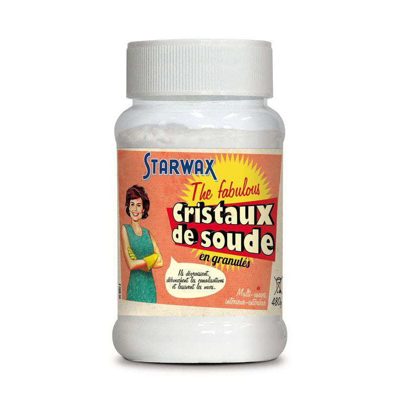 Cristaux De Soude 480Gr Starwax de Starwax et Briochin - multi-spécialiste de solutions d’entretien dans Entretien de la maison