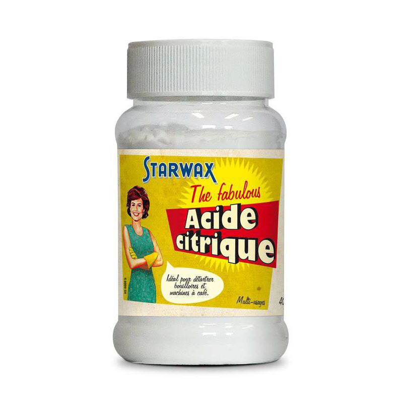 Acide Citrique 400Gr Starwax de Starwax et Briochin - multi-spécialiste de solutions d’entretien dans Entretien de la maison