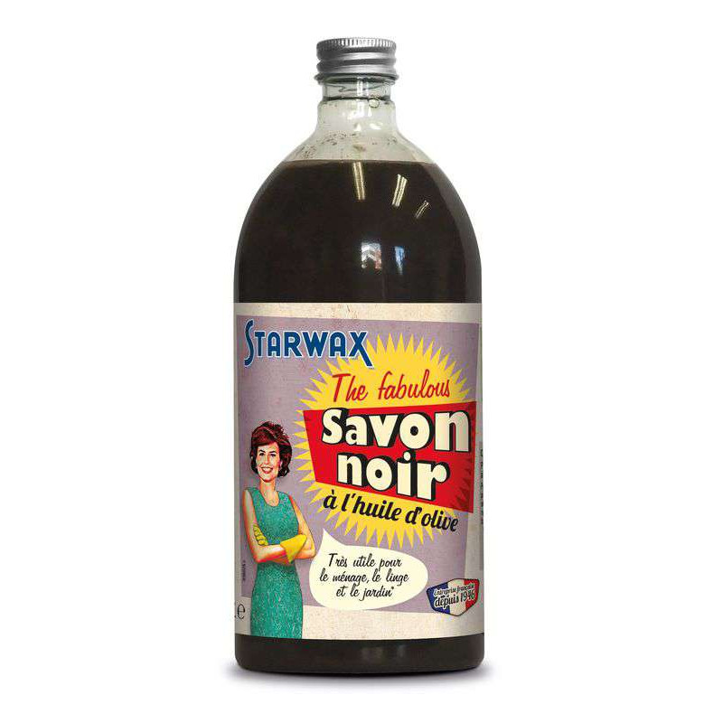 Savon Noir Concentre 1 L Starwax de Starwax et Briochin - multi-spécialiste de solutions d’entretien dans Entretien de la maison