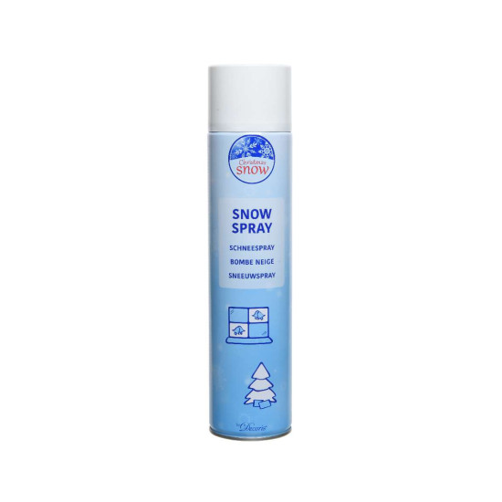 Bombe de neige blanche 600ml deco noël de Kaemingk - deco de la maison dans 🎄Déco de sapin