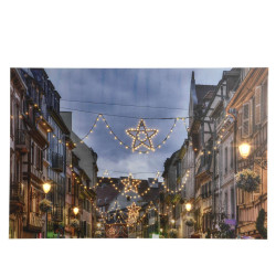 /CADRE LED LUMIERE DE RUE de Kaemingk - deco de la maison dans 🎄Décoration de Noël