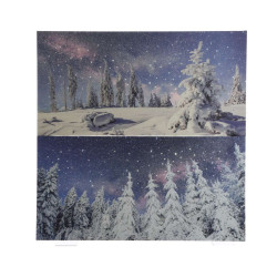 /CADRE PAYSAGE 4L BLC.F de Kaemingk - deco de la maison dans Peintures - Cadres -Toiles - Tableaux