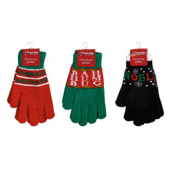GANT ROUGE/VERT/NOIR NOEL de Premier - Décoration de Noël dans 🎄Décoration de Noël