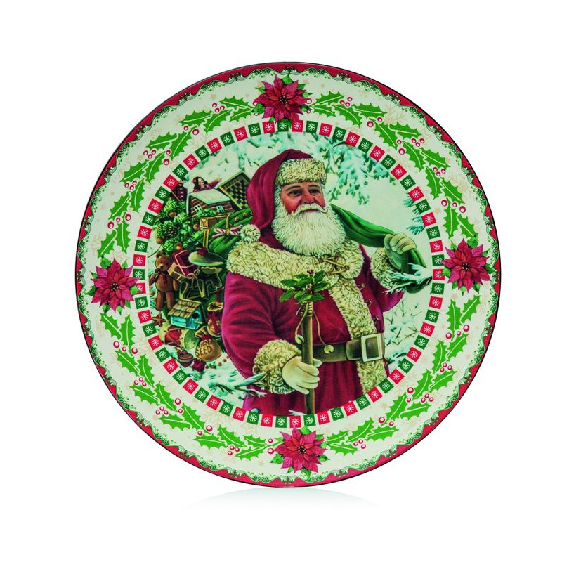 ASSIETTE 40CM PERE NOEL de Premier - Décoration de Noël dans 🍽️Décoration de table de Noël