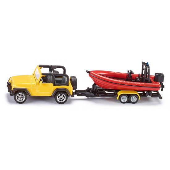 JEEP AVEC BATEAU de Siku - voiture pour enfant dans Voiture et tracteur