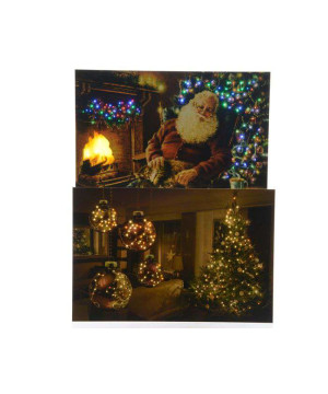 /SCENE NOEL A/PN LED de Kaemingk - deco de la maison dans 🏘️Villages miniatures